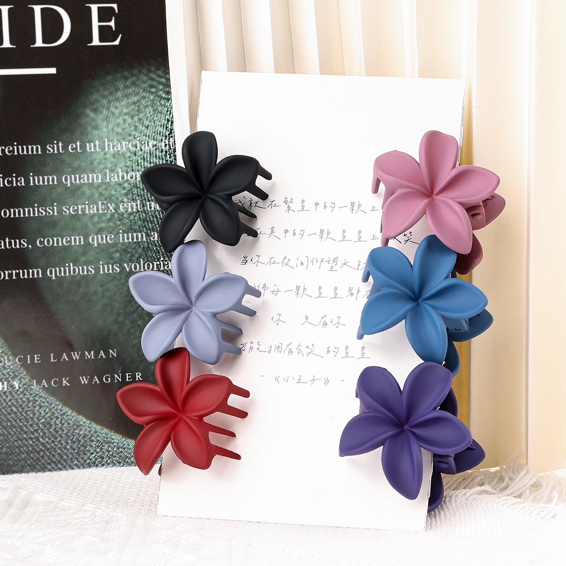Retro Sweet Hair Claw Clip Women's Side Grip El Pazar