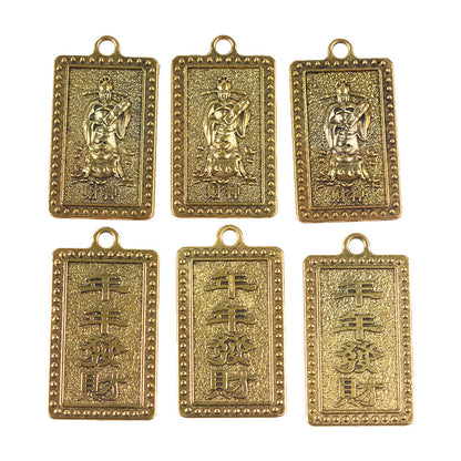 Jinbao God Of Wealth Alloy Pendant El Pazar